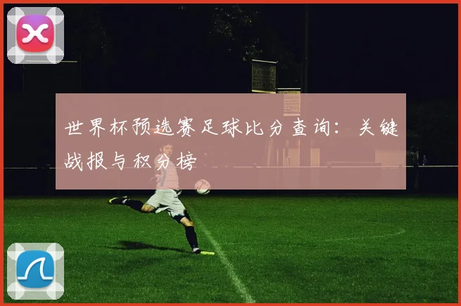 世界杯预选赛足球比分查询:关键战报与积分榜